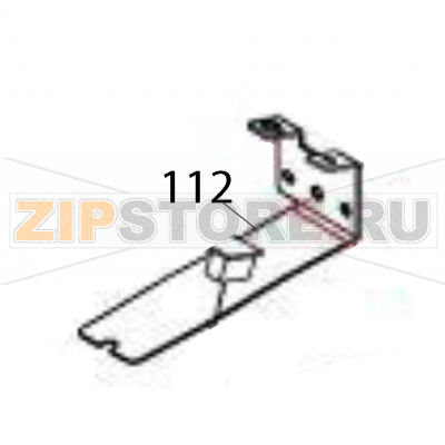 Sensor bracket (B) Sato SG112-ex Sensor bracket (B) Sato SG112-exЗапчасть на деталировке под номером: 112Название запчасти на английском языке: Sensor bracket (B) Sato SG112-ex.