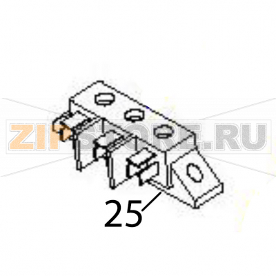 Connection strip 40A 3WAY 5MM Fagor CO-402 COLD B DD Connection strip 40A 3WAY 5MM Fagor CO-402 COLD B DDЗапчасть на деталировке под номером: 25Название запчасти Fagor на английском языке: Connection strip 40A 3WAY 5MM CO-402 COLD B DD.