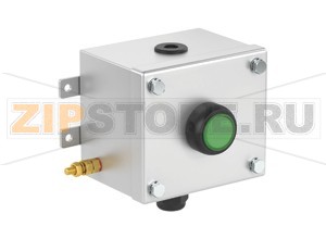 Модуль управления Control Unit Ex e, Stainless Steel, LED Indicator LCS1.LGLX.B.1 Pepperl+Fuchs Описание оборудованияEx e control unit, stainless steel, 1x green LED indicator, with LED module