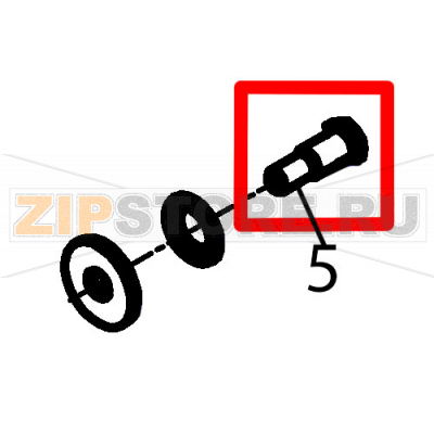 Rotary shaft Fagor FI-80 Rotary shaft Fagor FI-80Запчасть на деталировке под номером: 5Название запчасти Fagor на английском языке: Rotary shaft FI-80.