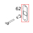 Protection plate for handle Piron P920RXS