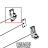 Door support lower bracket Unox XB 893