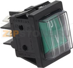 2-ПОЛЮСНЫЙ ЗЕЛЕНЫЙ ВЫКЛЮЧАТЕЛЬ 250V 16A 