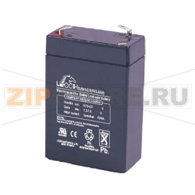 Leoch DJW6-2.8 AGM аккумулятор Leoch DJW6-2.8 Характеристики: Напряжение - 6В; Емкость - 2,8Ач; Габариты: длина 66 мм, ширина 33 мм, высота 97 мм, вес: 0,57 кг