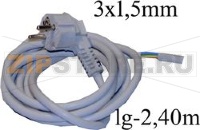 CAVO ALIMENTAZIONE SCHUKO 3000mm