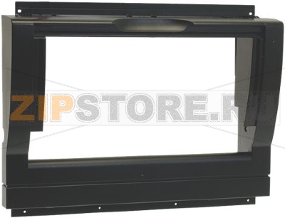 РАМКА ОКОШКА ВЫДАЧИ, ЧЕРНАЯ 