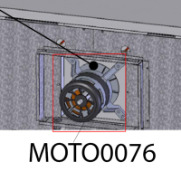 Belüftungsmotor 60 Hz Zanolli Synthesis 11/65 VE