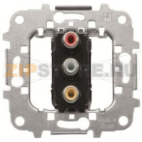 Механизм разъёма 3хRCA ABB 3338.40
