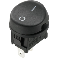 Переключатель клавишный 250 В/AC, 10 А, 1 x выкл/вкл TRU Components TC-R13-211A-02