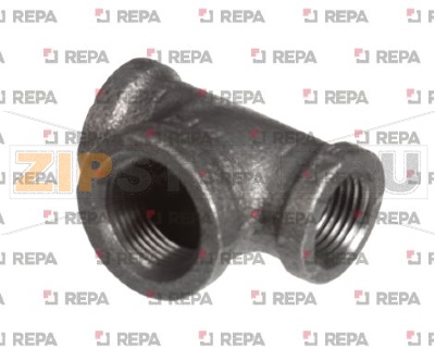 TEE; 1/2X 1/2X 3/4; BLK PIPE REDUCING 