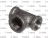 TEE; 1/2X 1/2X 3/4; BLK PIPE REDUCING