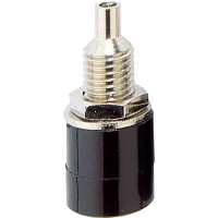 Гнездо лабораторное, Ø контакта: 4 мм, черное, 100 шт TRU Components TC-2519015