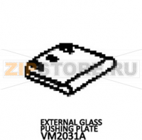 External glass pushing plate Unox XBC 405E