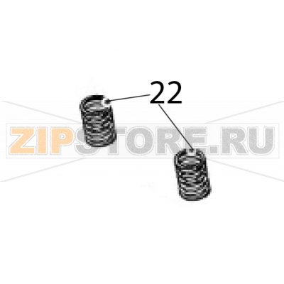 Spring head Sato CT408LX TT Spring head Sato CT408LX TTЗапчасть на деталировке под номером: 22Название запчасти на английском языке: Spring head Sato CT408LX TT.