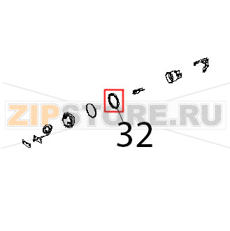 Guarnizione portalampada DE=53.2 Unox XBC 804 Guarnizione portalampada DE=53.2 Unox XBC 804Запчасть на деталировке под номером: 32