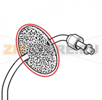 Protezione interna x tubo gri. Saeco Royal Classic