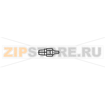 Жало запасное, наконечник: 1.2 мм, длина: 23 мм Weller DX 113 HM 