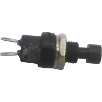 Кнопка 250 В/AC, 1.5 А, 1 x выкл/вкл, без фиксации, 1 шт TRU Components TC-R13-509A-05BK