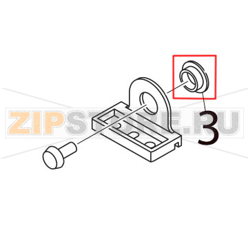 Bush Toshiba TEC SP40II Bush Toshiba TEC SP40IIЗапчасть на деталировке под номером: 3