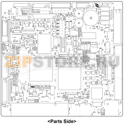 Main PC board ass&#039;y Toshiba TEC B-852-TS22-QQ-R Main PC board ass'y Toshiba TEC B-852-TS22-QQ-RЗапчасть на деталировке под номером: 1