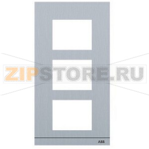 Рамка для станции аудиовызова, 1/3, алюминий ABB 2TMA200160A0013 