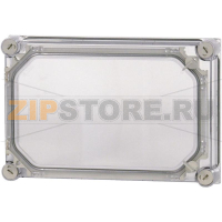 Крышка (ДxШxВ) 50x375x250 мм, прозрачная: 1 шт Eaton D150-CI43/T