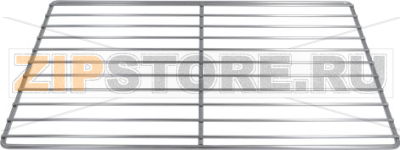 GRILL CHROME-PLATED 600x400x13 mm 