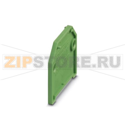 Деталь для увеличения шага Phoenix Contact RZ-KDS10 увеличивает шаг на 2,5 мм, соединяется с клеммным модулем шипами, цвет: зеленый.Минимальный заказ: 100 шт.Упаковка: 100 шт.