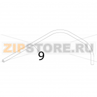 Black rubber pipe Ø 10.5*5 Fagor FI-48
