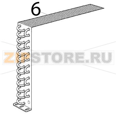 Condensatore ad aria Scotsman MV 600 Condensatore ad aria Scotsman MV 600Запчасть на деталировке под номером: 6