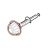 Pomello vapore grigio RAL 7016 Saeco Royal Classic