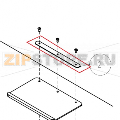 Lamella per coperchio vaschetta detersivo Imesa LM 14             Lamella per coperchio vaschetta detersivo Imesa LM 14Запчасть на сборочном чертеже под номером: 2Название запчасти на итальянском языке: Lamella per coperchio vaschetta detersivo Imesa LM 14