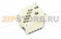 Conductor support, cover; 5-pole; 2,50 mm; white Wago 267-435