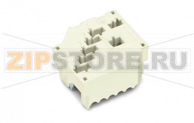 Conductor support, cover; 5-pole; 2,50 mm; white Wago 267-435 ?Универсальная модульная система соединения, от 5 до 11 контактовВозможность расширения системы в будущемКомпактный дизайн...