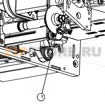 Втулка с фланцем Datamax A-4408 Mark II RH Втулка с фланцем .250 ID Datamax A-4408 Mark II RHНазвание запчасти Datamax на английском языке: BUSHING FLANGED .250 ID