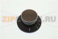 MANOPOLA TERMOSTATO AP10 NERA NEUTRA SCA