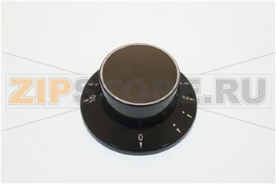 MANOPOLA TERMOSTATO AP10 NERA NEUTRA SCA 