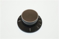 MANOPOLA TERMOSTATO AP10 NERA NEUTRA SCA