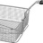 КОРЗИНА ДЛЯ ФРИТЮРНИЦЫ 255Х285Х100 ММ - КОРЗИНА ДЛЯ ФРИТЮРНИЦЫ 255Х285Х100 ММ