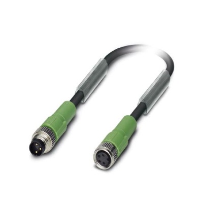 Кабель для датчика / исполнительного элемента Phoenix Contact SAC-3P-M 8MS/ 0,3-PUR/4P-M 8FS 3-полюсн., PUR без галогенов, темно-серый RAL 7021, Штекеры прямое M8, к Гнездо прямое M8, Длина кабеля: 0,3 м.Минимальный заказ: 50 шт.Упаковка: 5 шт.