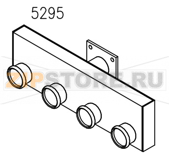 Ass. Distributore Sup. Quattro Vie Aristarco TR 1650       Ass. Distributore Sup. Quattro Vie Aristarco TR 1650Запчасть на сборочном чертеже под номером: 5295Название запчасти Aristarco на итальянском языке: Ass. Distributore Sup. Quattro Vie Aristarco TR 1650