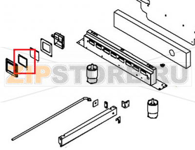 Tray Angelo Po FX101E3   Tray Angelo Po FX101E3Запчасть на 