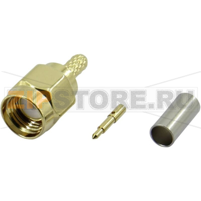 Разъем SMA, 50 Ом, 1 шт TRU Components 1372246 