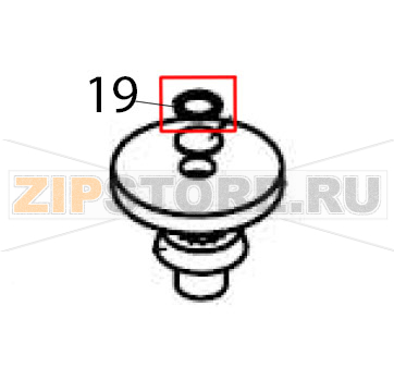 Blades sealing Hurakan HKN-BLW2 Blades sealing Hurakan HKN-BLW2Запчасть на деталировке под номером: 19