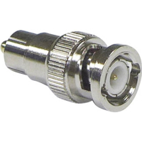 Разъем BNC, штекер RCA, 1 шт TRU Components 730544