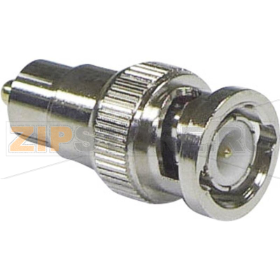 Разъем BNC, штекер RCA, 1 шт TRU Components 730544 