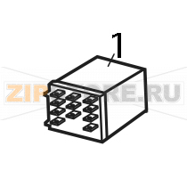 Rele 10A 220/240 3 contatti commutatore Elettrobar E51 Rele 10A 220/240 3 contatti commutatore Elettrobar E51Запчасть на деталировке под номером: 1