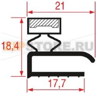 УПЛОТНИТЕЛЬ ПОД ПАНЕЛЬ 670Х610 ММ