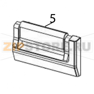 Lower front cover TSC MH640P Lower front cover TSC MH640PЗапчасть на деталировке под номером: 5Название запчасти TSC на английском языке: Lower front cover MH640P.