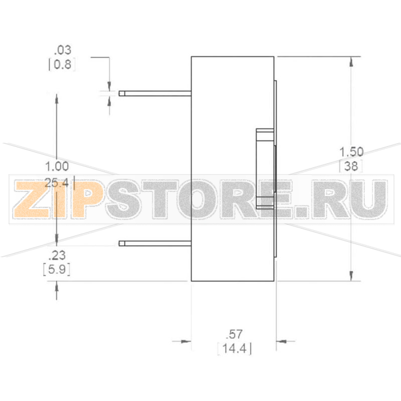 Реле твердотельное 18 А, 280 В/AC, 1 шт Crydom EZ240D18 